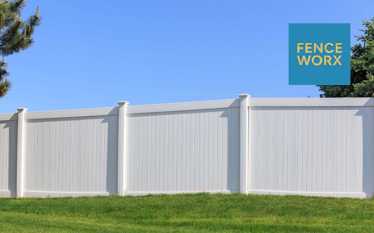 Vinyl fence