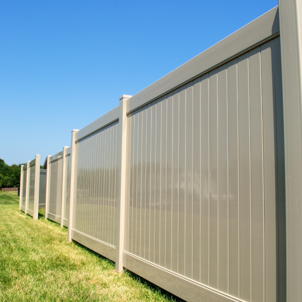 Vinyl fence